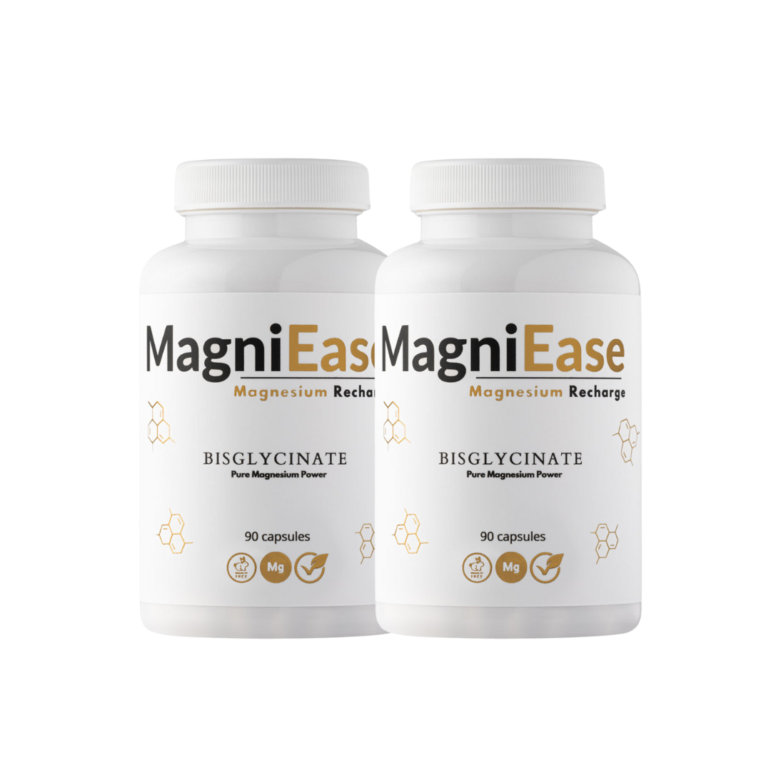 MagniEase Magnesium Bisglycinate Capsules 2 pack